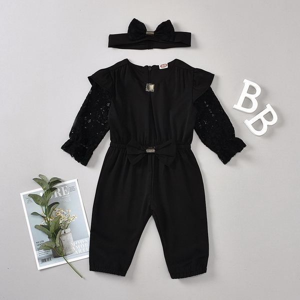 rompers spring baby girl bodysuit soild color lace bow long sleevele with headwear jumpsuits kid clothes e207 q1z0, Blue
rompers spring baby girl bodysuit soild color lace bow long sleevele with headwear jumpsuits kid clothes e207 q1z0, Blue