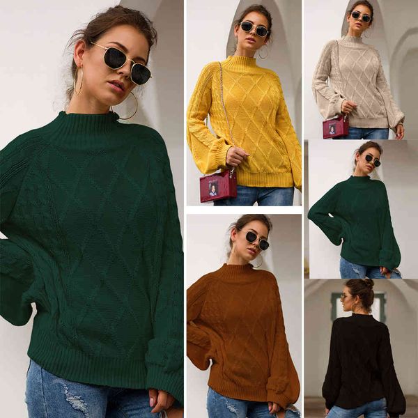 women's sweaters autumn winter women pullovers sweater oversize knitting loose elegant casual solid minimalist, White;black
women's sweaters autumn winter women pullovers sweater oversize knitting loose elegant casual solid minimalist, White;black