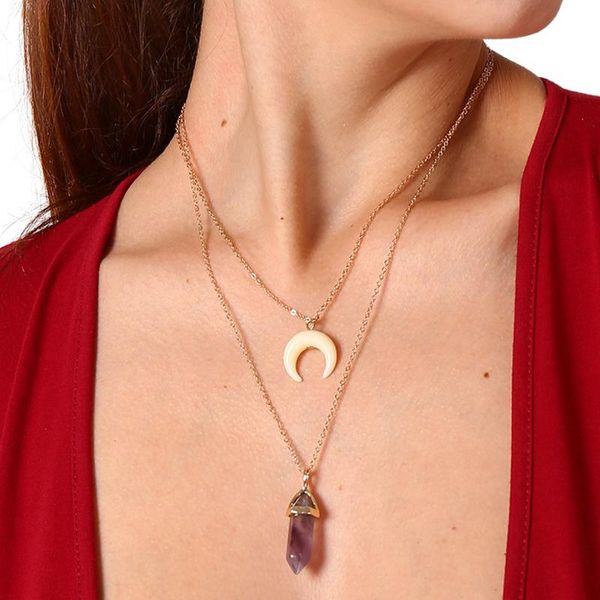 chains moon necklace for women crystal pendant holiday gifts simple joker temperament european and american neck jewelry 2021, Silver
chains moon necklace for women crystal pendant holiday gifts simple joker temperament european and american neck jewelry 2021, Silver