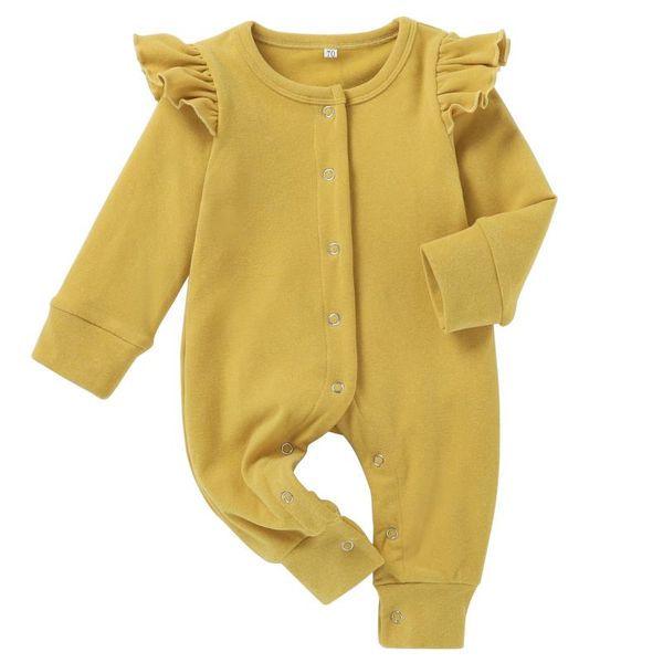 born baby jumpsuits spring autumn infant ruffle rompers clothes for 0-1y girls boys long sleeve cotton outfits c0065, Blue
born baby jumpsuits spring autumn infant ruffle rompers clothes for 0-1y girls boys long sleeve cotton outfits c0065, Blue