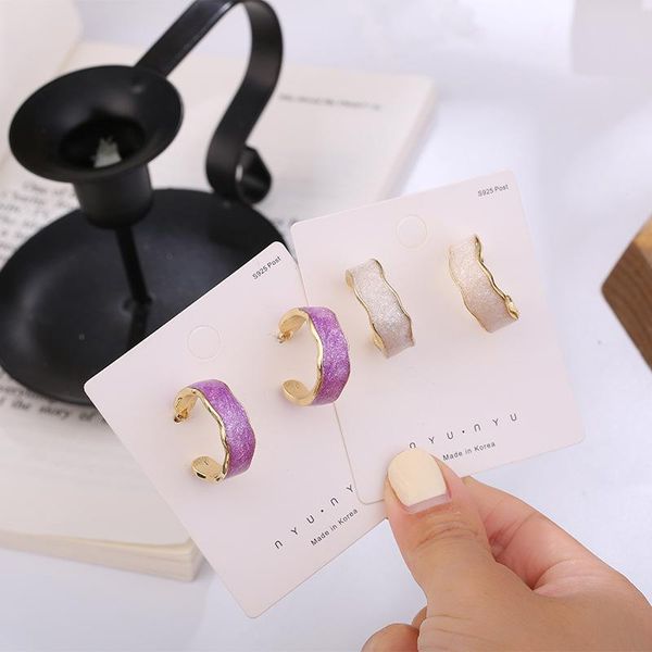 stud south korea's dongdaemun fashion simple and fresh c-shaped women earring personality ear female jewelry, Golden;silver
stud south korea's dongdaemun fashion simple and fresh c-shaped women earring personality ear female jewelry, Golden;silver