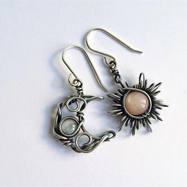 dangle & chandelier huitan personality sun and moon women drop earrings bohemia style funny teen gift colored cabochon acrylic boho jewelry, Silver
dangle & chandelier huitan personality sun and moon women drop earrings bohemia style funny teen gift colored cabochon acrylic boho jewelry, Silver