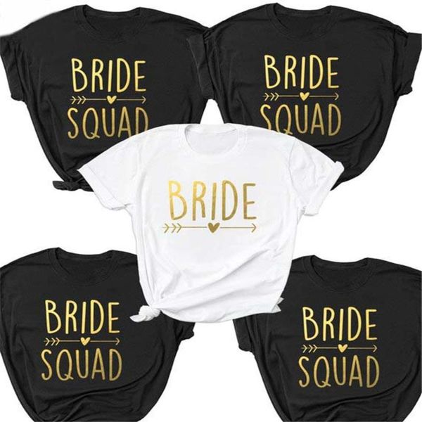 women's t-shirt bachelorette party bride & squad bridal shower team to be single hen wedding decorations supplies, White
women's t-shirt bachelorette party bride & squad bridal shower team to be single hen wedding decorations supplies, White