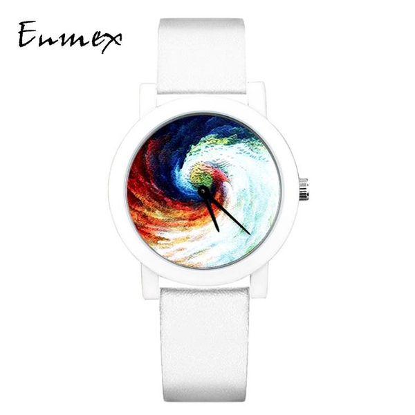wristwatches 2021 enmex creative design neutral wristwatch moonscape 3d oil plaiting simple face clean fashion quartz lady watches, Slivery;brown
wristwatches 2021 enmex creative design neutral wristwatch moonscape 3d oil plaiting simple face clean fashion quartz lady watches, Slivery;brown
