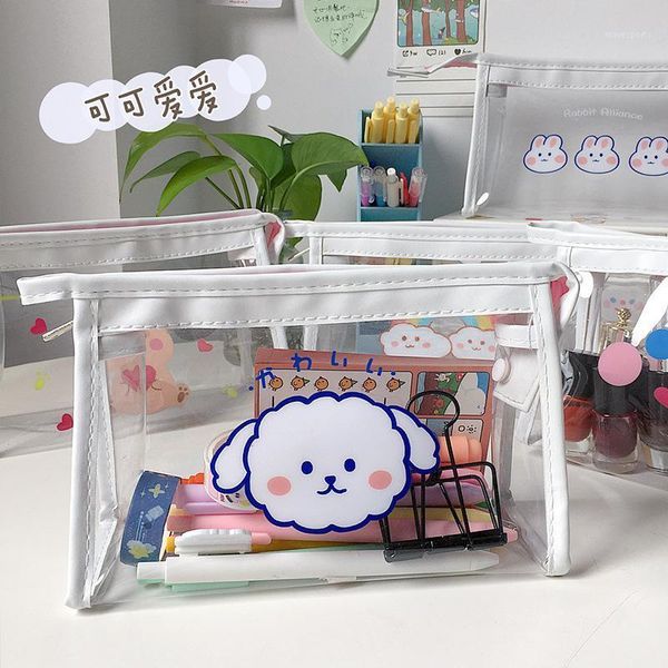 cute transparent pvc waterproof pencil case portable super large kawaii bag creative stationery organizer school supplies bags1
cute transparent pvc waterproof pencil case portable super large kawaii bag creative stationery organizer school supplies bags1