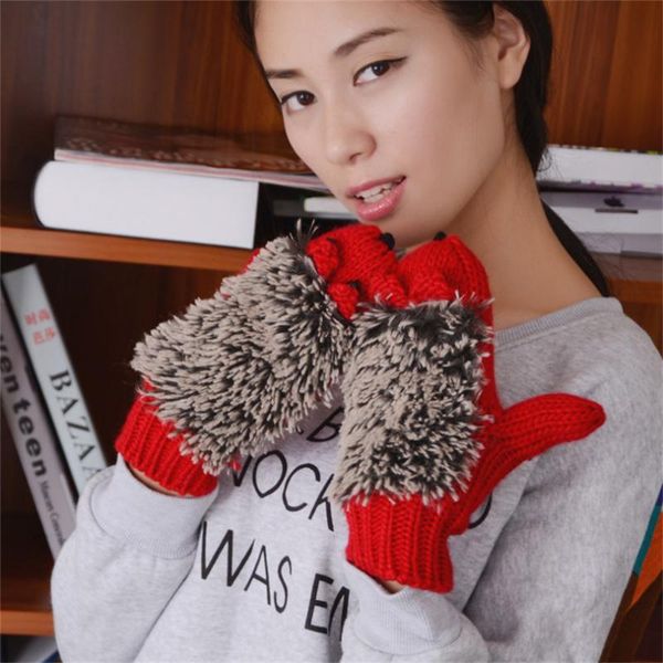 five fingers gloves indjxnd cartoon cute hedgehog women winter warmer knitted crochet wrist lining fleece mittens outdoor gifts hi, Blue;gray
five fingers gloves indjxnd cartoon cute hedgehog women winter warmer knitted crochet wrist lining fleece mittens outdoor gifts hi, Blue;gray