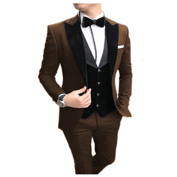 men's suits & blazers custom-made brown groom men's suits wedding tuxedos fine groomsmen man blazer suit three, White;black
men's suits & blazers custom-made brown groom men's suits wedding tuxedos fine groomsmen man blazer suit three, White;black