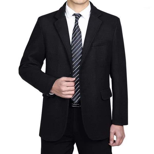 men's suits & blazers winter middle-aged mens woolen suit blazer business casual loose coat men jacket black gray jackets and coats, White;black
men's suits & blazers winter middle-aged mens woolen suit blazer business casual loose coat men jacket black gray jackets and coats, White;black