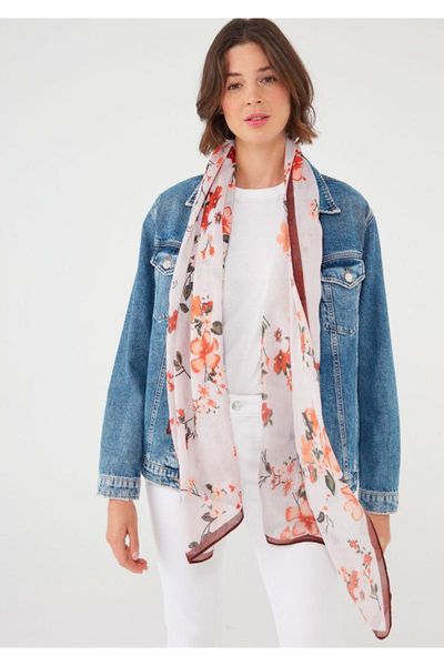 scarves women's long voile warm winter color shawl ladies scarf soft flower printed ecru, Blue;gray
scarves women's long voile warm winter color shawl ladies scarf soft flower printed ecru, Blue;gray