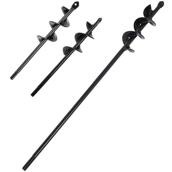 professional drill bits 3pcs hand digger auger spiral bit with non-slip hex drive, post hole borer soil cultivator for garden planting (22x4
professional drill bits 3pcs hand digger auger spiral bit with non-slip hex drive, post hole borer soil cultivator for garden planting (22x4