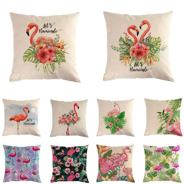 cushion/decorative pillow 1pcs flamingo flower leaf pattern cotton linen throw cushion cover home decoration sofa bed decor decorative pillo
cushion/decorative pillow 1pcs flamingo flower leaf pattern cotton linen throw cushion cover home decoration sofa bed decor decorative pillo