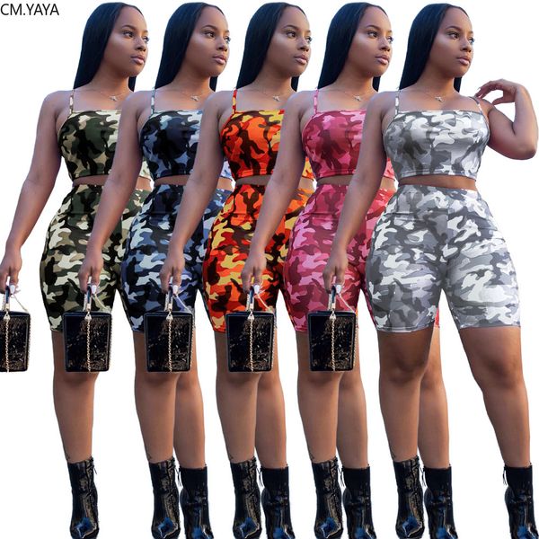 2021 summer women two pieces sets trasuits camouflage print strap shorts leggings suit sporty fitness 2 pcs outfit gl6019ing, White
2021 summer women two pieces sets trasuits camouflage print strap shorts leggings suit sporty fitness 2 pcs outfit gl6019ing, White