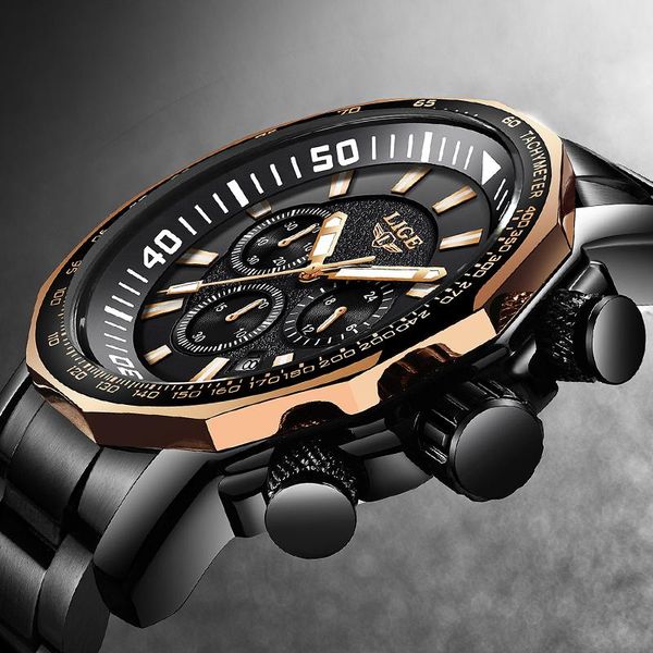 wristwatches relogio masculino 2021 lige fashion brand mens watches full steel business quartz clock military sport waterproof watch men, Slivery;brown
wristwatches relogio masculino 2021 lige fashion brand mens watches full steel business quartz clock military sport waterproof watch men, Slivery;brown