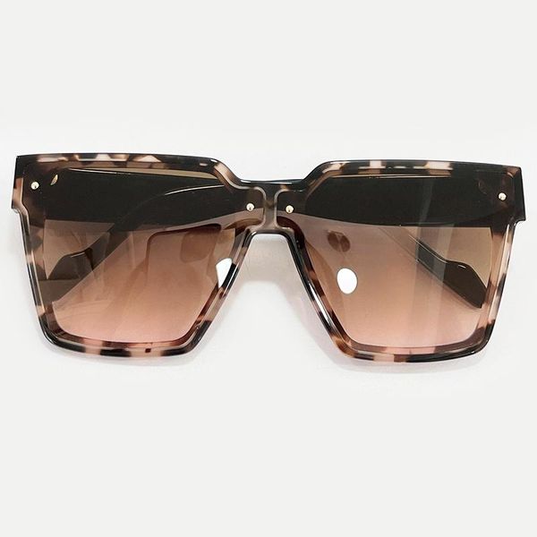 sunglasses oversized square women luxury vintage one piece big sun glasses shades for zonnebril dames, White;black
sunglasses oversized square women luxury vintage one piece big sun glasses shades for zonnebril dames, White;black