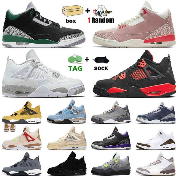 4s basketball shoes men women 4 white oreo wild things sail university blue trainers 3s rust pink pine green mocha cool grey 3, Black
4s basketball shoes men women 4 white oreo wild things sail university blue trainers 3s rust pink pine green mocha cool grey 3, Black