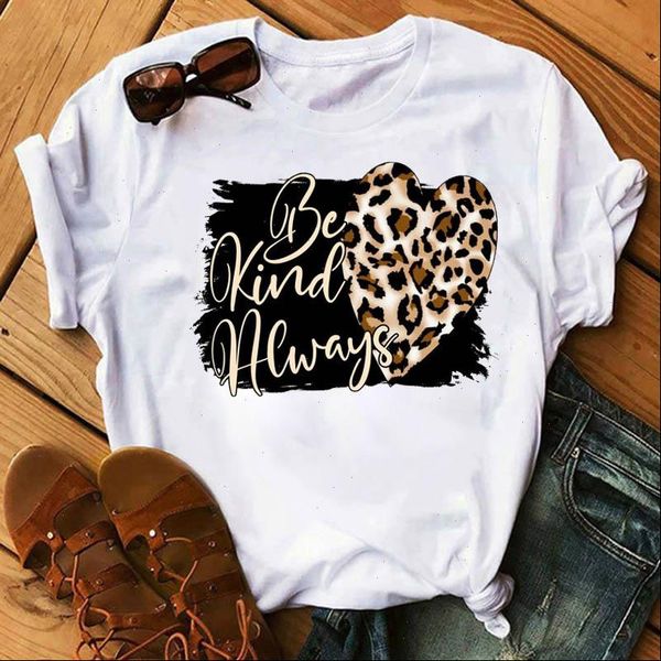fashion women t shirt graphic leopard love print tee short sleeve 90s female womens femme, White
fashion women t shirt graphic leopard love print tee short sleeve 90s female womens femme, White