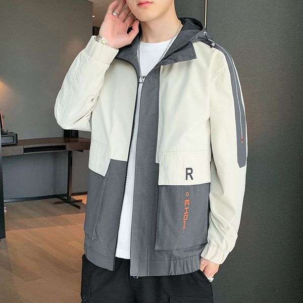 men's jackets 2021 jacket spring and autumn fashion brand loose hooded casual korean, Black;brown
men's jackets 2021 jacket spring and autumn fashion brand loose hooded casual korean, Black;brown
