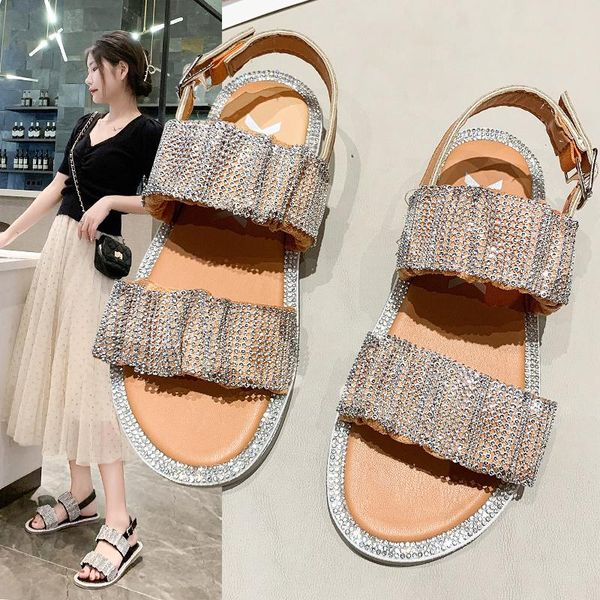 slippers casual women's fashion simple vamp rhinestone decoration sweet and versatile elegant open-toed 2021, Black
slippers casual women's fashion simple vamp rhinestone decoration sweet and versatile elegant open-toed 2021, Black