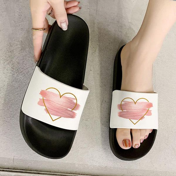 slippers women outdoor love heart pattern shoes for woman summer beach fashion home open toe sandals flip flops female, Black
slippers women outdoor love heart pattern shoes for woman summer beach fashion home open toe sandals flip flops female, Black