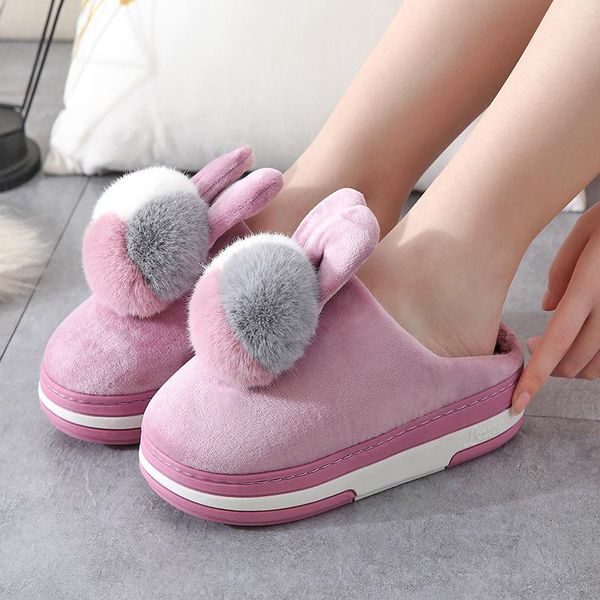 slippers sweet ears pompom girls ladies lovely indoor winter fuzzy slides fur memory foam shoes women, Black
slippers sweet ears pompom girls ladies lovely indoor winter fuzzy slides fur memory foam shoes women, Black