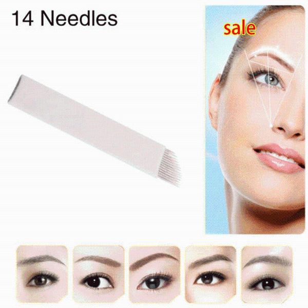 tattoo needles 14pin permanent makeup manual eyebrow s for 3d embroidery microblading pen machine 50pcs/lot1
tattoo needles 14pin permanent makeup manual eyebrow s for 3d embroidery microblading pen machine 50pcs/lot1