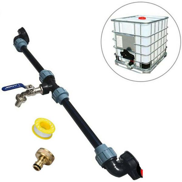 watering equipments ibc water tank adapter side by connection s60x6 elbow tee connector with pe pipe garden connectors drain
watering equipments ibc water tank adapter side by connection s60x6 elbow tee connector with pe pipe garden connectors drain