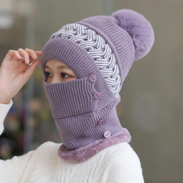 outdoor hats ly winter windproof warm scarf one-piece hat earmuffs cap knitted beanie for women, Black;white
outdoor hats ly winter windproof warm scarf one-piece hat earmuffs cap knitted beanie for women, Black;white