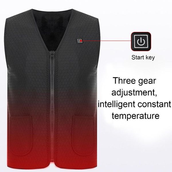 smart infrared electric heating vest charging self-heating clothes men and women winter fishing outdoor warm jacket men's vests, Black;white
smart infrared electric heating vest charging self-heating clothes men and women winter fishing outdoor warm jacket men's vests, Black;white