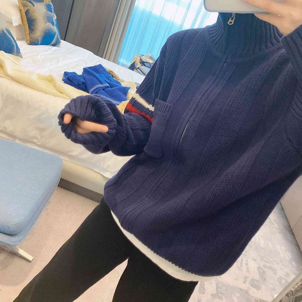 2020 winter korean fashion high neck zipper loose wool sweater cardigan coat, White
2020 winter korean fashion high neck zipper loose wool sweater cardigan coat, White