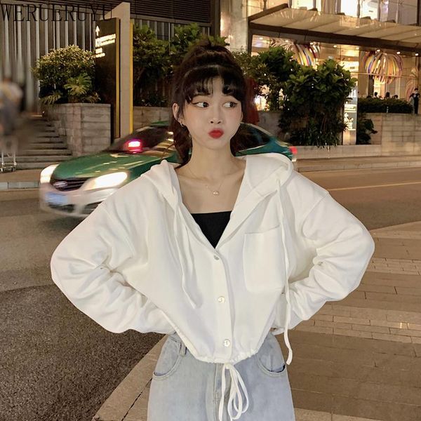 women's hoodies & sweatshirts werueruyu women spring drawstring hooded long sleeve hoodie zip up crop casual jacket zipper coat outwea, Black
women's hoodies & sweatshirts werueruyu women spring drawstring hooded long sleeve hoodie zip up crop casual jacket zipper coat outwea, Black