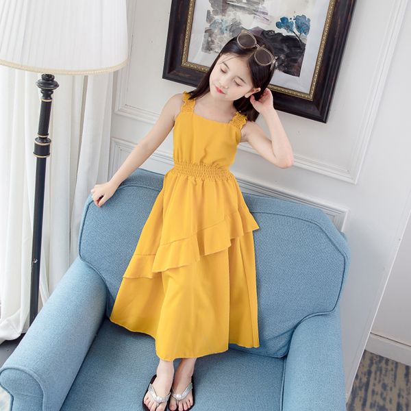girl dress sleeveless girls party dress kids casual style dress for children summer girl costume 6 8 10 12 14, Red;yellow
girl dress sleeveless girls party dress kids casual style dress for children summer girl costume 6 8 10 12 14, Red;yellow