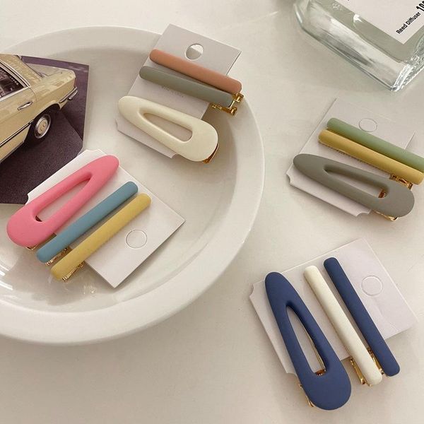 hair accessories 3pcs clip set women chic matte pastel color hairpins korean crab for makeup headdress, Slivery;white
hair accessories 3pcs clip set women chic matte pastel color hairpins korean crab for makeup headdress, Slivery;white