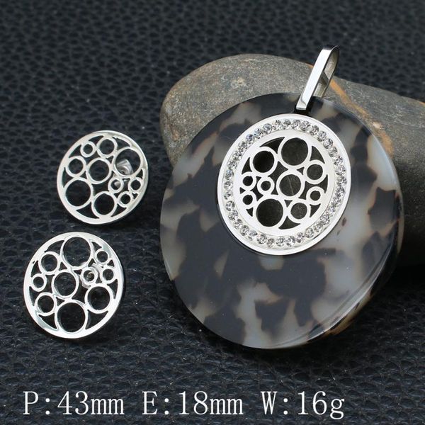 earrings & necklace fashion classic stainless steel jewelry pendant and for women sbjdssbj, Silver
earrings & necklace fashion classic stainless steel jewelry pendant and for women sbjdssbj, Silver