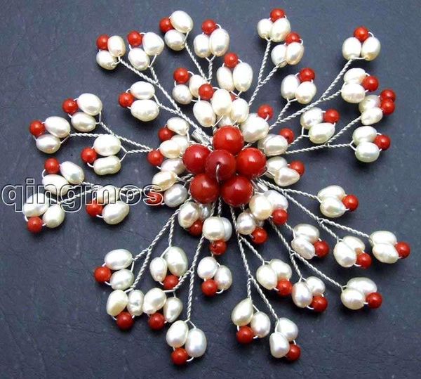 pins, brooches genuine big 85mm natural white freshwater pearl and red coral handcraft bloom brooch-bro111 wholesale/retail ship, Gray
pins, brooches genuine big 85mm natural white freshwater pearl and red coral handcraft bloom brooch-bro111 wholesale/retail ship, Gray