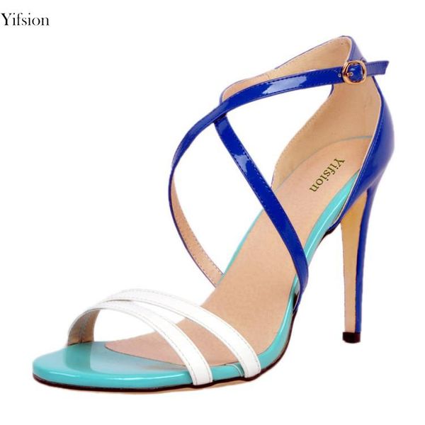 olomm women gladiator sandals stiletto high heels fashion open toe blue ladies shoes us plus size 4-15, Black
olomm women gladiator sandals stiletto high heels fashion open toe blue ladies shoes us plus size 4-15, Black