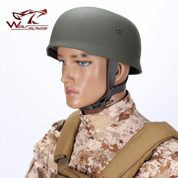 helmet world war 2 german half-covered steel with leather liner grey paratrooper for outdoor hunting hats, Black;white
helmet world war 2 german half-covered steel with leather liner grey paratrooper for outdoor hunting hats, Black;white