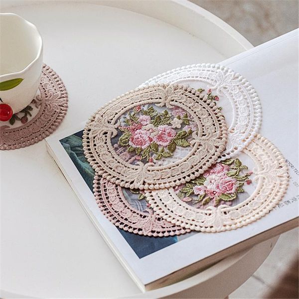 mats & pads 12cm french vintage lace embroidered tablecloth retro props napkin heat insulation cup pad kitchen coffee tea mat
mats & pads 12cm french vintage lace embroidered tablecloth retro props napkin heat insulation cup pad kitchen coffee tea mat