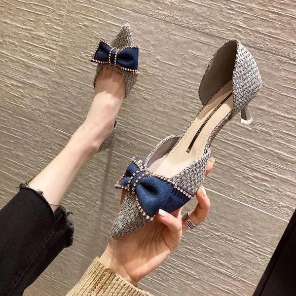 dress shoes women classic blue bow tie spring hollow stiletto heels lady casual red comfort summer heel zapato b9255, Black
dress shoes women classic blue bow tie spring hollow stiletto heels lady casual red comfort summer heel zapato b9255, Black