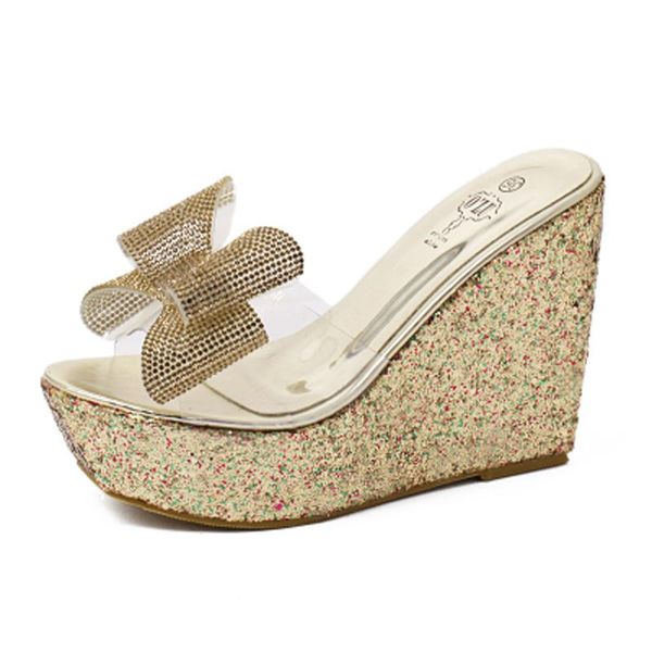 slippers wedge sandals for women 2021 comfortable luxury designer summer fashion transparent rhinestone bow high heels, Black
slippers wedge sandals for women 2021 comfortable luxury designer summer fashion transparent rhinestone bow high heels, Black