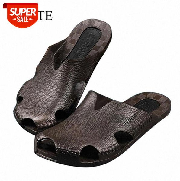 2020 new porous shoes men home soft slippers anti-slip outer wear slippers men casual sandals peep toe sandals beach #v27i, Black
2020 new porous shoes men home soft slippers anti-slip outer wear slippers men casual sandals peep toe sandals beach #v27i, Black