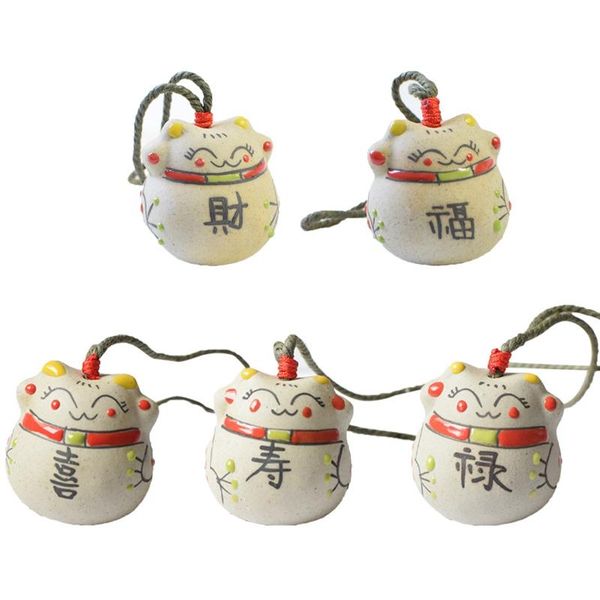 decorative objects & figurines mini ceramic windchimes lucky cat pendant car ornament hanging fairy miniature wind chimes with bell home dec
decorative objects & figurines mini ceramic windchimes lucky cat pendant car ornament hanging fairy miniature wind chimes with bell home dec