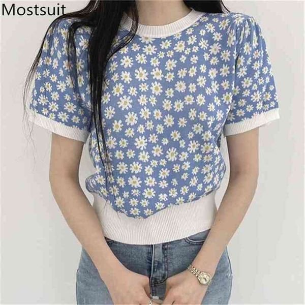 daisy knitted women sweater pullover summer short sleeve o-neck korean vintage elegant fashion ladies jumpers femme 210513, White;black
daisy knitted women sweater pullover summer short sleeve o-neck korean vintage elegant fashion ladies jumpers femme 210513, White;black