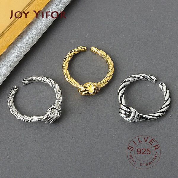 cluster rings 925 sterling silver vintage handmade knot for fashion women party classic fine jewelry geometric accessories gift, Golden;silver
cluster rings 925 sterling silver vintage handmade knot for fashion women party classic fine jewelry geometric accessories gift, Golden;silver