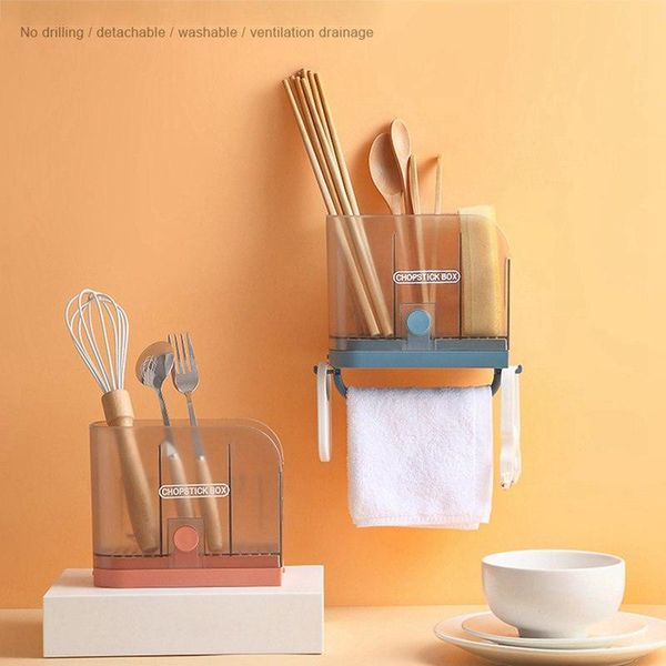 spoon chopsticks fork storage box wall-mounted cutlery holder multi-function perforated chopstick cage kitchen organizers bottles & jar
spoon chopsticks fork storage box wall-mounted cutlery holder multi-function perforated chopstick cage kitchen organizers bottles & jar