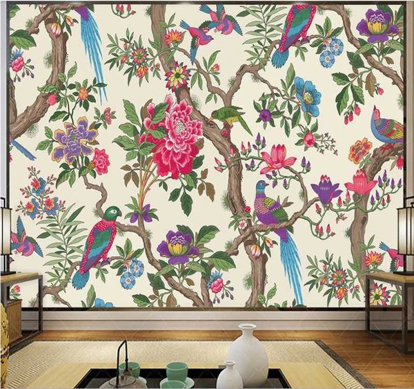 custom wallpaper mural chinese style hand-painted peony flowers and birds background wall wallpapers
custom wallpaper mural chinese style hand-painted peony flowers and birds background wall wallpapers