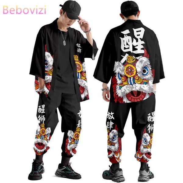 ethnic clothing chinese style japanese samurai harajuku kimono 2 pcs suit plus size xs-6xl loose cardigan women men cosplay yukata pants set, Red
ethnic clothing chinese style japanese samurai harajuku kimono 2 pcs suit plus size xs-6xl loose cardigan women men cosplay yukata pants set, Red