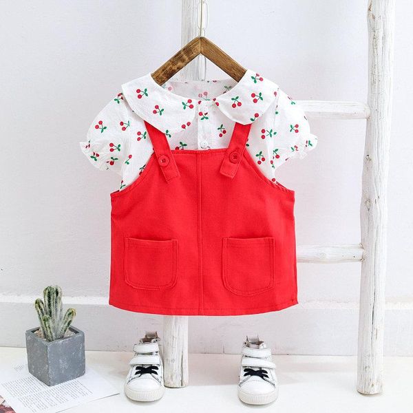 clothing sets summer baby clothes children girls full printe shirt overalls bib pants 2pcs/sets toddler formal infant kids tracksuits, White
clothing sets summer baby clothes children girls full printe shirt overalls bib pants 2pcs/sets toddler formal infant kids tracksuits, White