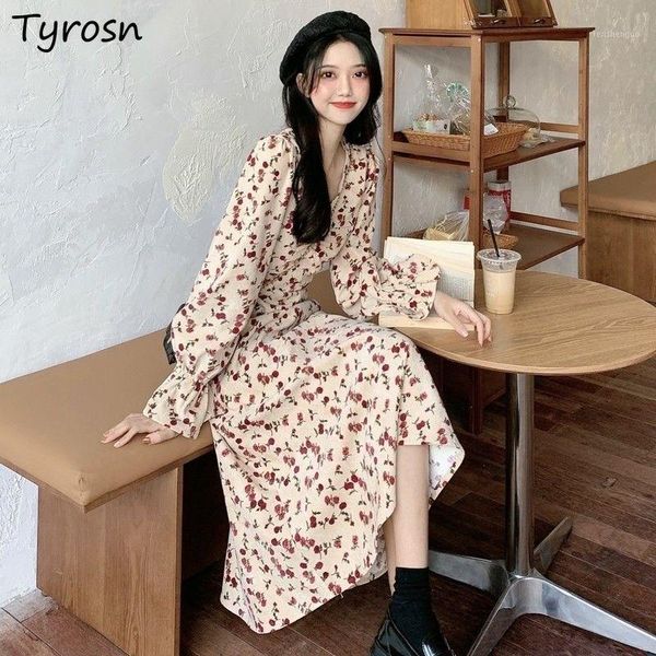 casual dresses long sleeve dress women floral design v-neck temperament midi vestidos spring harajuku sweet female elegant daily, Black;gray
casual dresses long sleeve dress women floral design v-neck temperament midi vestidos spring harajuku sweet female elegant daily, Black;gray