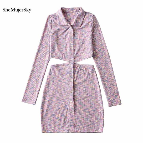 casual dresses shemujersky women turn-down collar single breasted dress waist hollow out long sleeve knitted elastic slim 2021, Black;gray
casual dresses shemujersky women turn-down collar single breasted dress waist hollow out long sleeve knitted elastic slim 2021, Black;gray