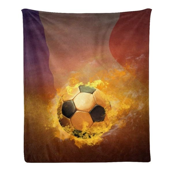 Hot Soccer Ball French Flannel Fleece Throw Blanket, Super Soft Warm Lightweight All Season Bed Blanket Fit 50"x60" (50x60 inch)
Hot Soccer Ball French Flannel Fleece Throw Blanket, Super Soft Warm Lightweight All Season Bed Blanket Fit 50"x60" (50x60 inch)